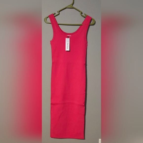 The Drop Women's Yasmin Rib Midi Sweater Tank Dress #701, 702 - Picture 5 of 8